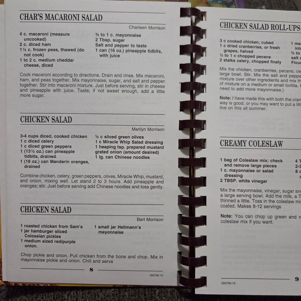 Our Family Heritage Cookbook Edward and Myrtle Morrison 2018 Michigan